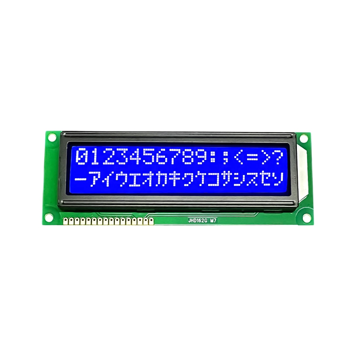 Original JHD 16x2 Jumbo Blue Character LCD Display (5V, HD44780 Compatible) image 3