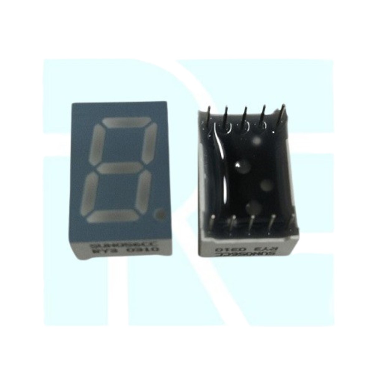 0.56 Inch Red 7 Segment LED Display Common Cathode (SUN056CC LED Display) image 1
