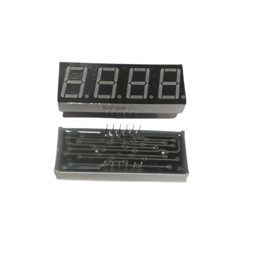 0.56 Inch Red 7-Segment LED Display 5461BS-1 (Common Anode, Set of 4)