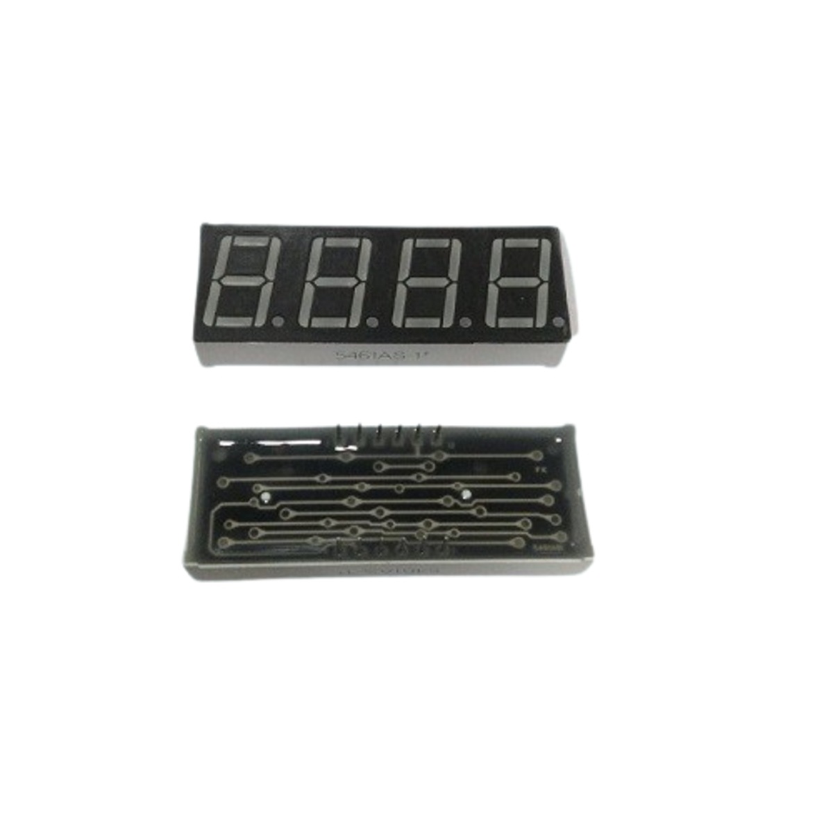 0.56 Inch Red 7-Segment LED Display 5461AS-1 (Common Cathode, Set of 4)