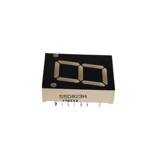 0.8 Inch Red 7-Segment LED Display SSD823H (Common Cathode, Side Pin) image 1