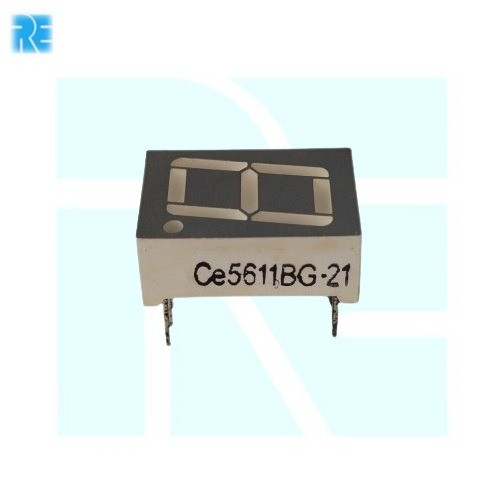 0.56 Inch C-Anode Led Display Green-Ce5611BG-21 PARROT GREEN image 1
