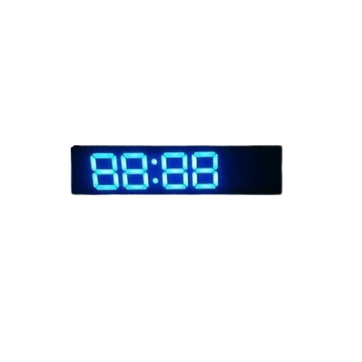 0.36 Inch Blue 7-Segment LED Display 3642BB (Common Anode, Set of 4) image 1
