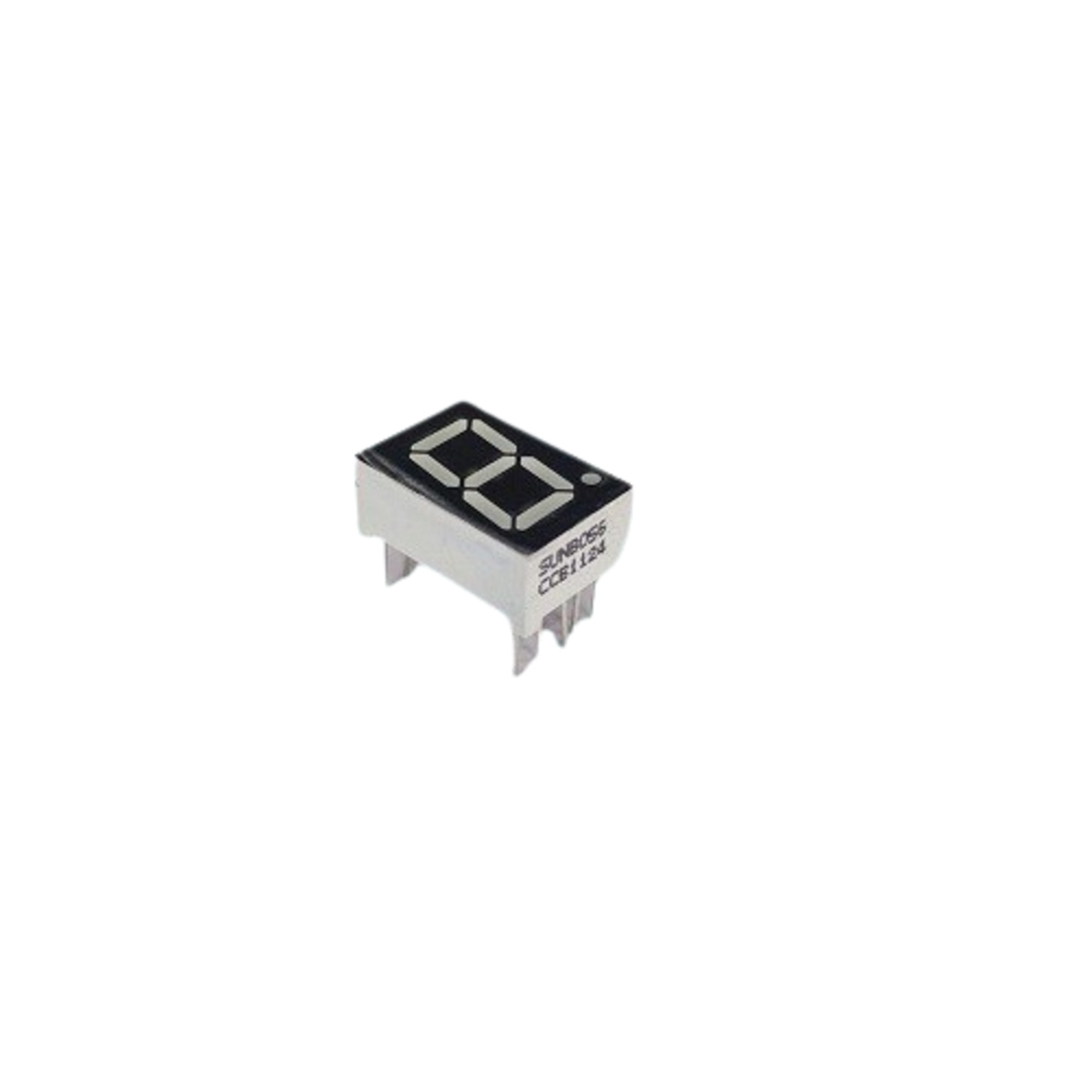 0.56 Inch Blue 7-Segment LED Display SUN056CC (Common Cathode, SUN) image 1