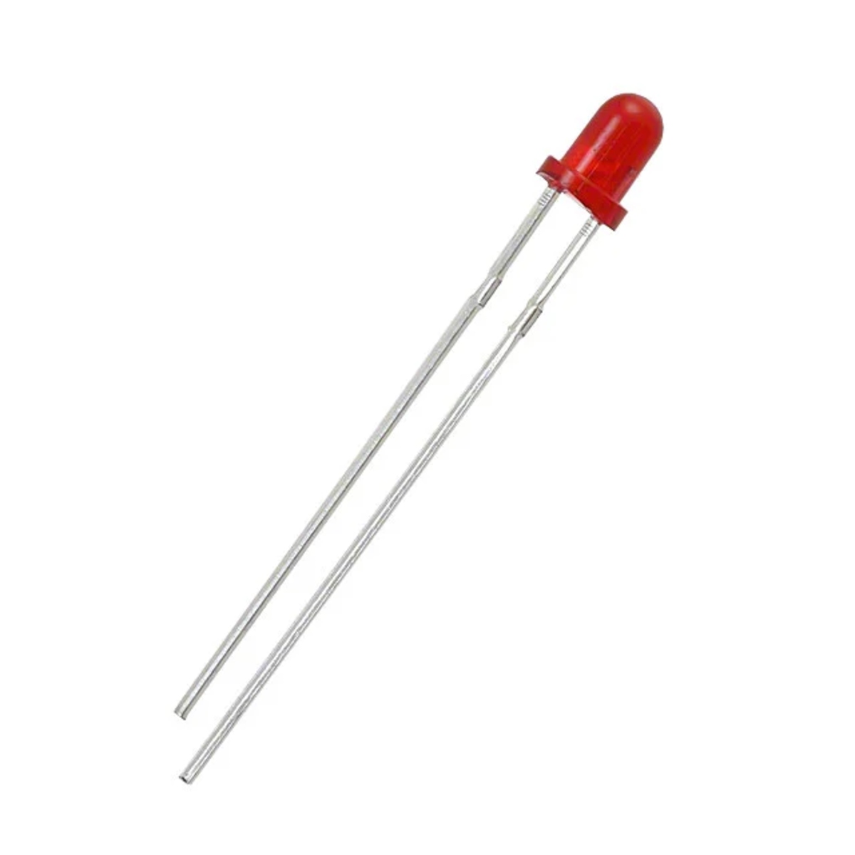 3mm Red Diffused LED Everlight (Through Hole LED) image 1