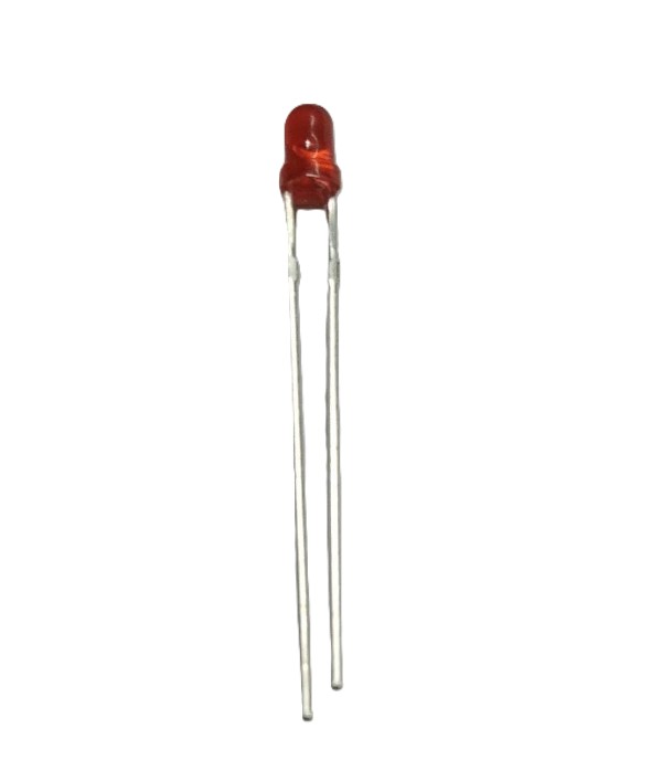 3MM RED RED LED Diffused Everlight image 1