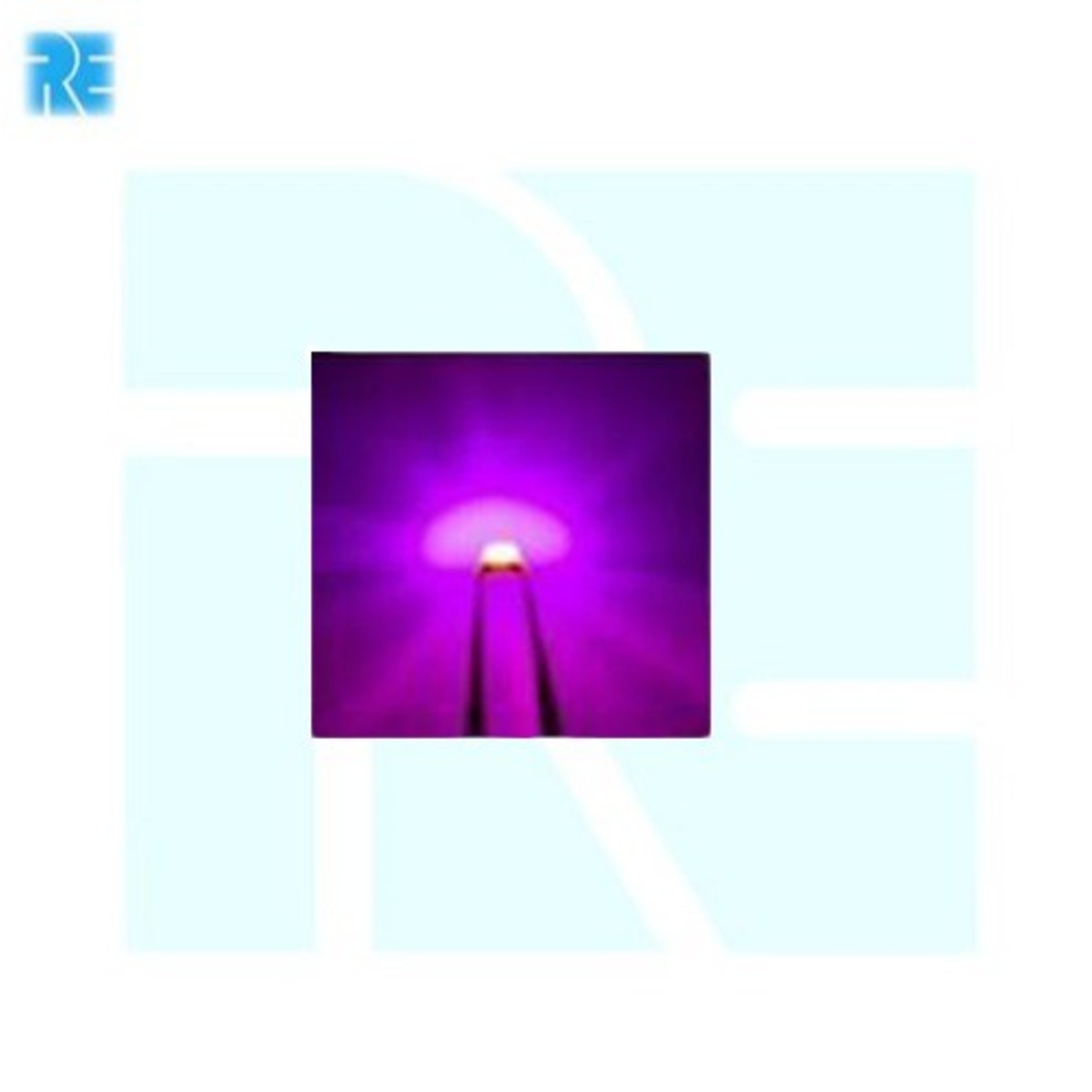 0603 Pink SMD LED Everlight (Surface Mount Light Emitting Diode) image 1