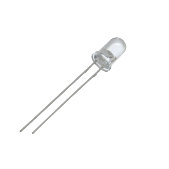 5mm 2-Leg Multi-Color LED Clear (Auto Flash RGB LED) image 1