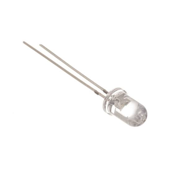5mm UV LED Clear (Through Hole Ultraviolet LED) image 1