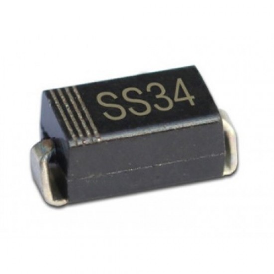 SS34 (1N5822) SMD Schottky Diode 40V 3A DO-214AC (SMA) image 1