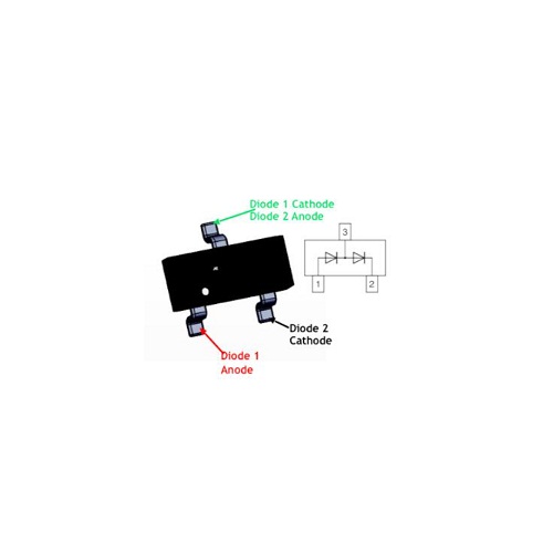 BAV70 70V 200mA High-Speed Switching Diode SOT-23 image 3
