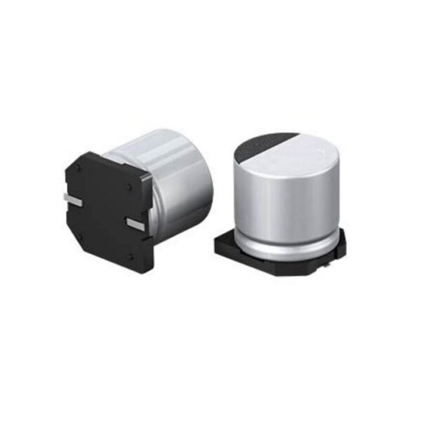 10uF 25V SMD Electrolytic Capacitor (Surface Mount Aluminum Electrolytic Capacitor)