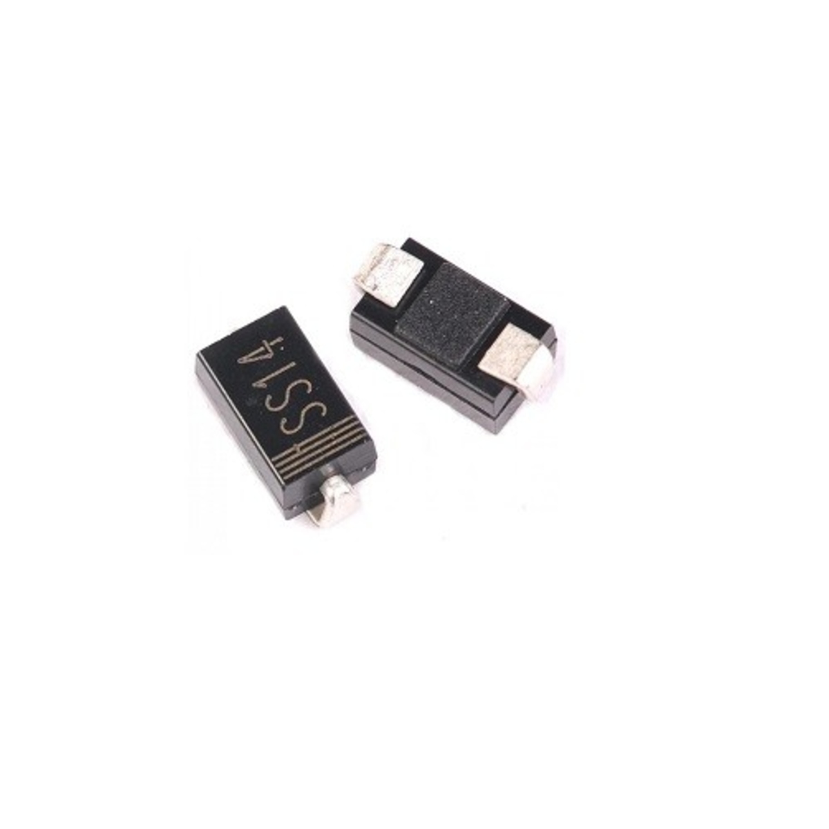1N5819-SS14 Schottky Barrier Rectifier 1A 40V SMA DO-214AC (Schottky Rectifier Diode) image 1