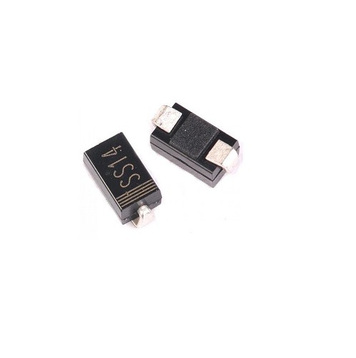 1N5819-SS14 Schottky Barrier Rectifier 1.0A 40V SMA (DO-214AC) image 1