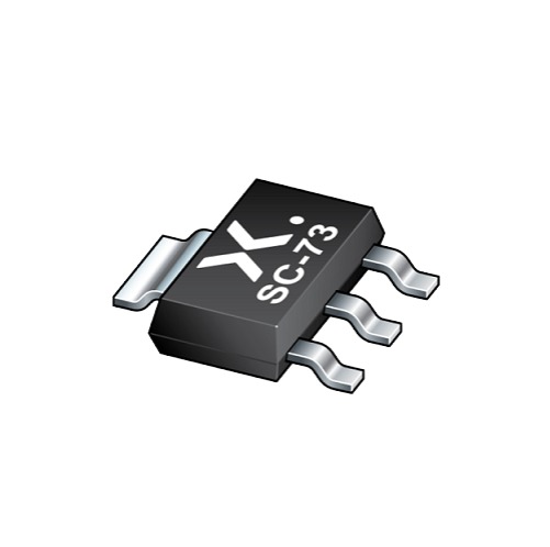 BCP56-16-Bipolar (BJT) Single Transistor, NPN, 80 V, 1 A, 1.6 W, SOT-223, Surface Mount image 1