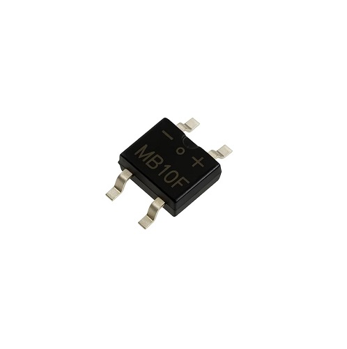 MB10F 1kV 0.8A SMD Diode Bridge (Surface Mount Bridge Rectifier for AC to DC Conversion Applications) image 1