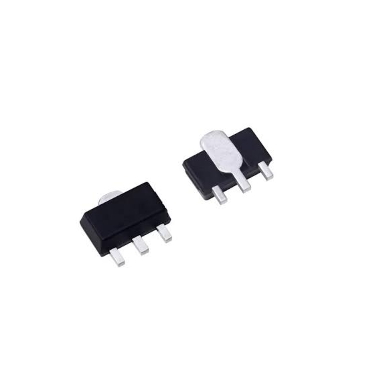 BCX53 PNP Bipolar Transistor 80V 1A SOT-89 (PNP BJT) image 1
