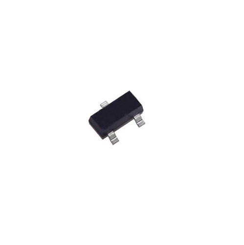 MMBT5551 NPN Bipolar Transistor BJT 160V 600mA 3Pin SOT-23 (High Voltage SMD Switching Transistor for Electronic Circuits) image 1