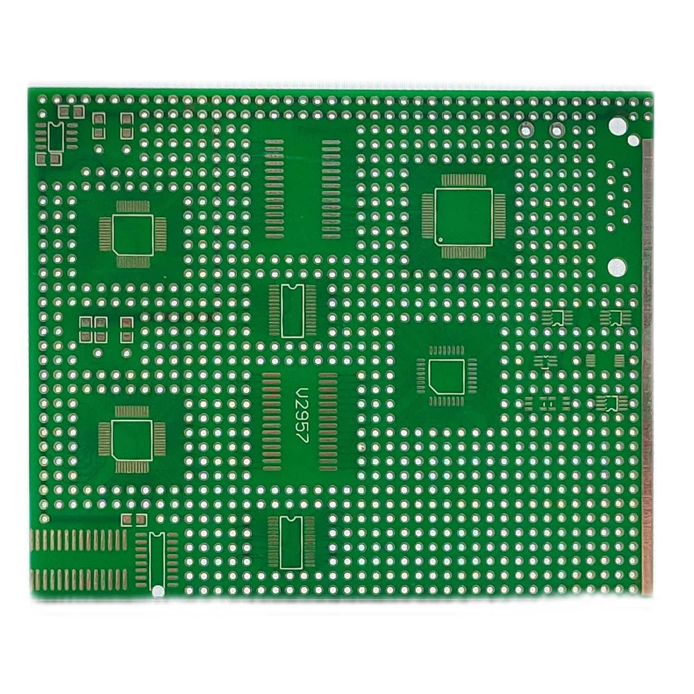 TQFP, SOP, QSOP, MSOP, TSSOP, 0805, 0603 SMD with DB9 Multi-Package Experiment Single-Sided 90 x 100mm PCB image 1