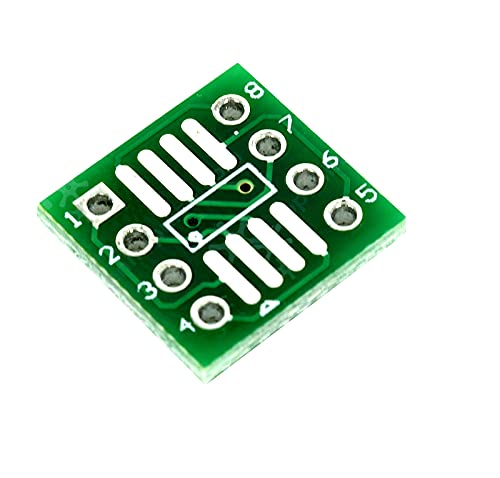 SOP8 TSSOP8 SSOP8 to DIP8 Double Side Adapter PCB 0.65mm Pitch to 2.54mm (SMD to DIP Converter Board) image 2