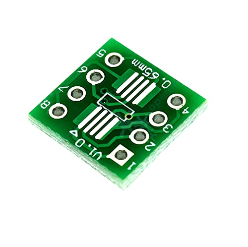 SOP8 TSSOP8 SSOP8 to DIP8 Double Side Adapter PCB 0.65mm Pitch to 2.54mm (SMD to DIP Converter Board) image 3