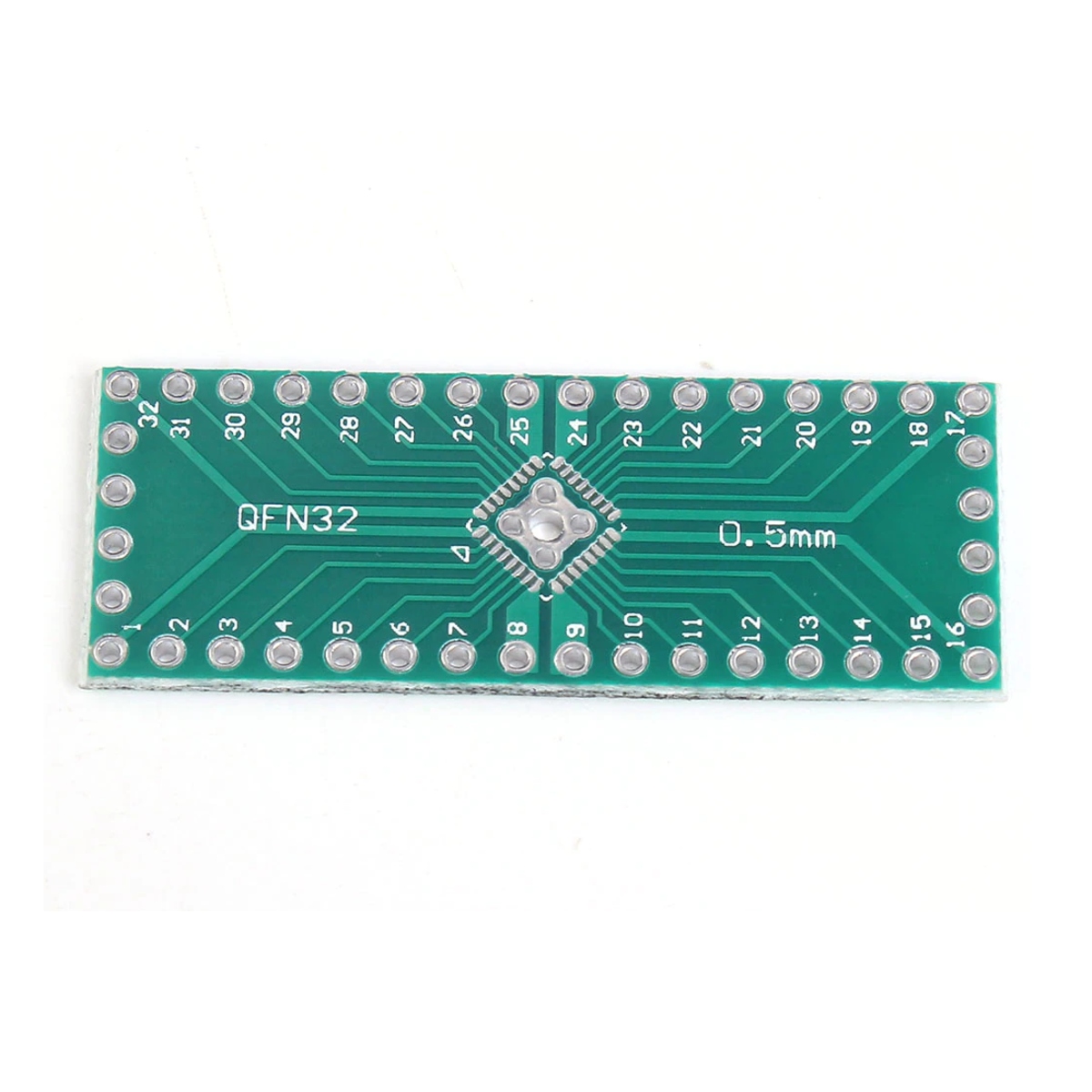 QFN32 QFN40 SMD to DIP Double-Sided 2.54mm Adapter PCB (0.5mm Pitch IC Adapter Board) image 4