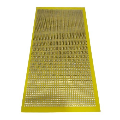 100 X 200 MM Single Sided Glass Epoxy General Purpose Dotted PCB image 1