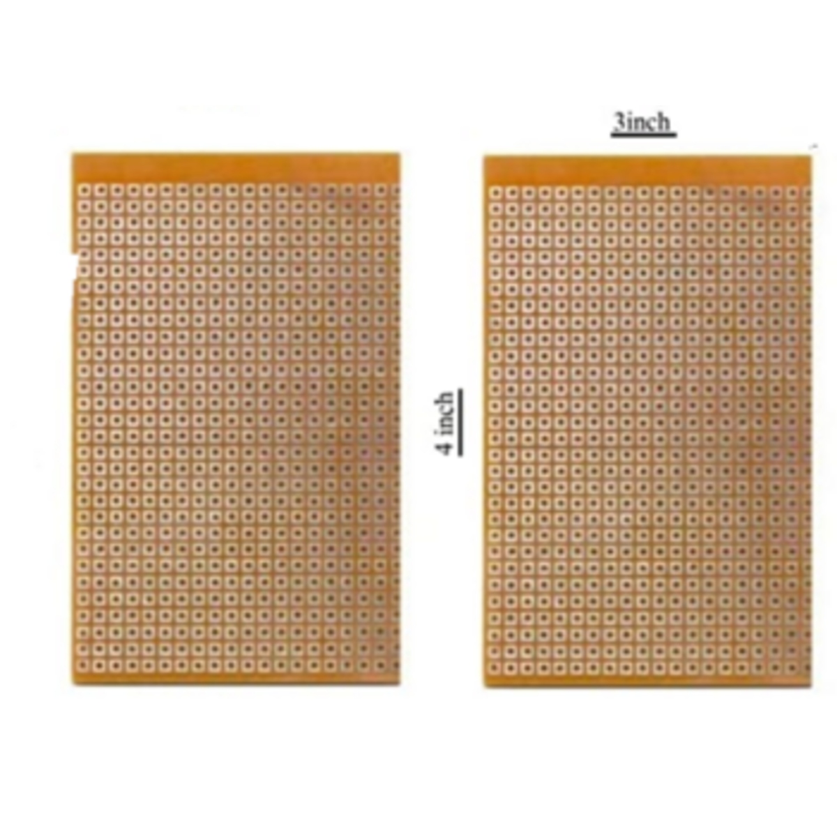 75 x 100mm Single Sided General Purpose Dotted PCB Prototype Board (Perf Board PCB) image 1