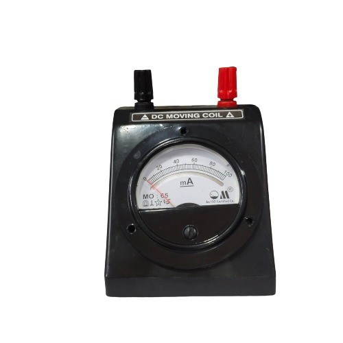 0-100MA DC MO 65-Accuracy 1.5 % Analog meter With Stand image 1