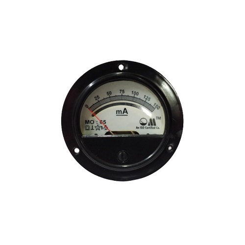 0-150mA DC MO 65 Analog Panel Meter Accuracy 1.5% (Milliammeter for DC Current Measurement Applications) image 1