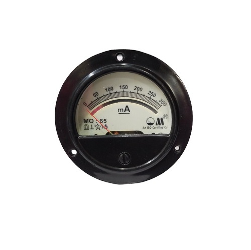 0-300mA DC MO 65 Analog Panel Meter Accuracy 1.5% (Milliammeter for DC Current Measurement Applications)