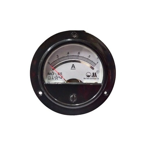 0-1A DC MO 65 Analog Panel Meter Accuracy 1.5% (Ammeter for DC Current Measurement Applications)