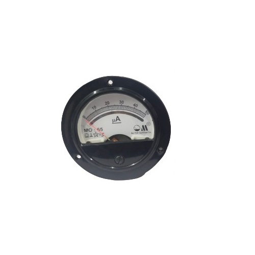 0-50µA DC MO 65 Analog Panel Meter Accuracy 1.5% (Micro Ammeter for Current Measurement Applications) image 1