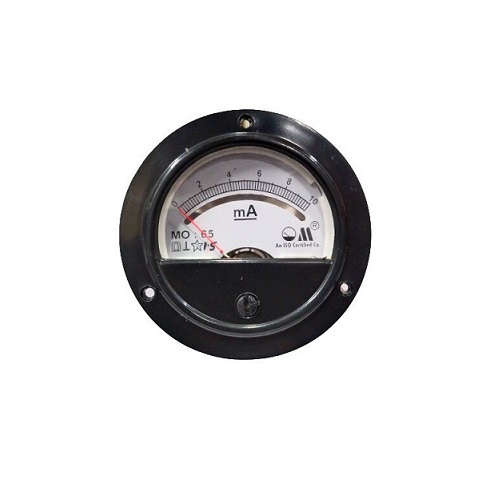 0-10mA DC MO 65 Analog Panel Meter Accuracy 1.5% (Milliammeter for DC Current Measurement Applications) image 1