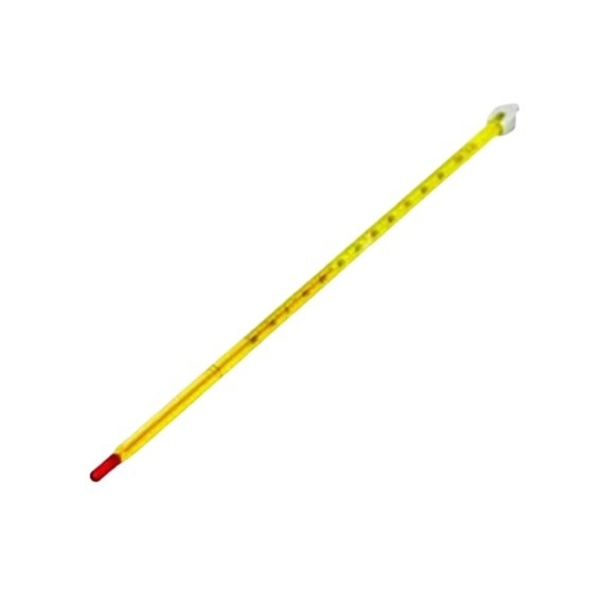 Glass Thermometer 0 to 110 Degree Red 300mm (Laboratory Glass Temperature Meter) image 1