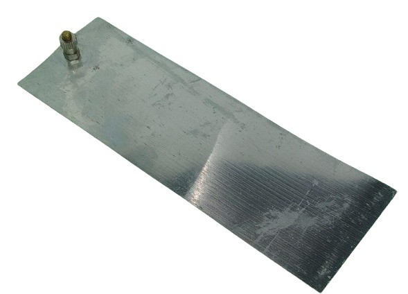 Zinc Plate With Terminal 150 X 50 MM image 1