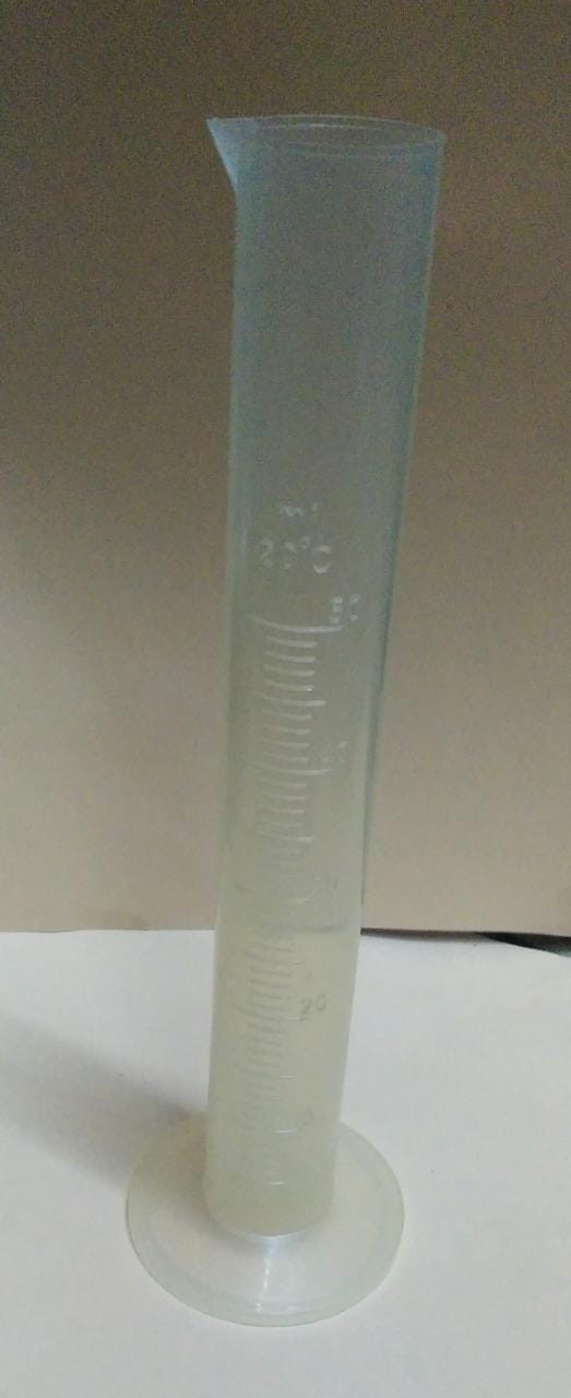 50ml Plastic Measuring Cylinder image 1