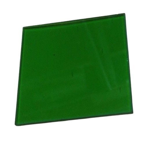 Optical Filter Glass Green 48x48mm image 1
