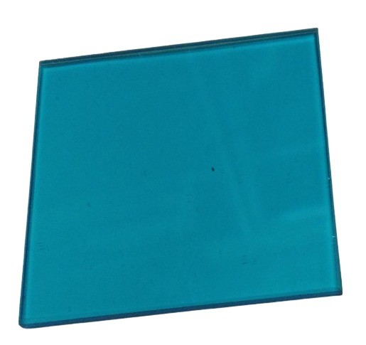 Optical Filter Glass Light Blue 48x48mm image 1
