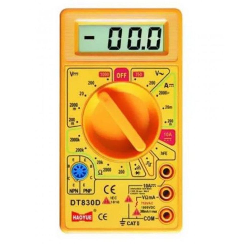 DT830D Digital Multimeter LCD Electrical Test Meter (DT830D Voltage Current Resistance Tester) image 3