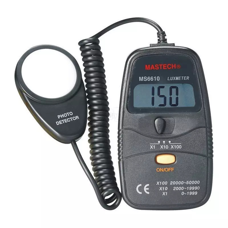 Mastech MS6610 Digital Light Meter (Lux Meter / Light Intensity Measurement) image 3