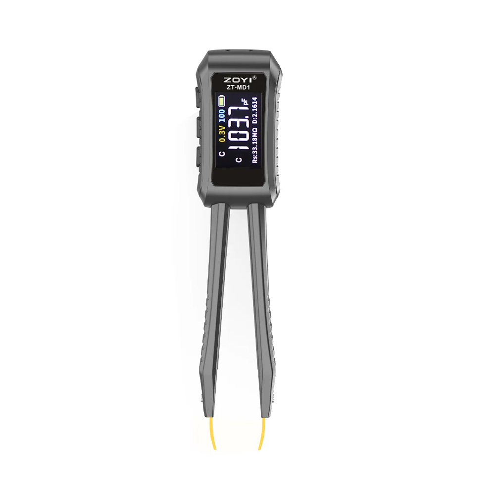 ZT-MD1 Mini Digital LCR Meter Tweezer (LCR Tester / SMD Component Measurement) image 1