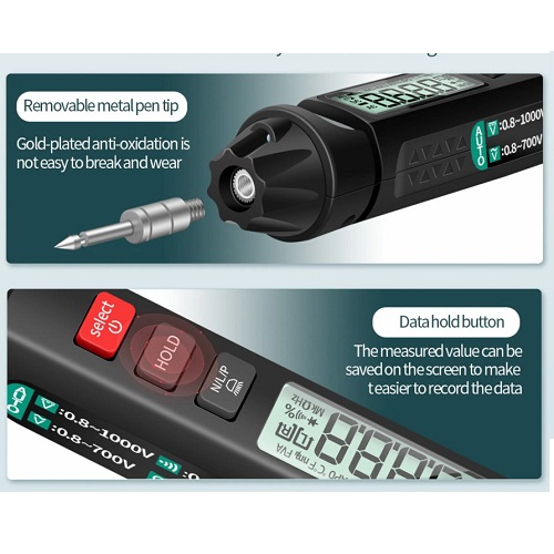 ANENG Multifunction Intelligent Measurement High Precision Multimeter Model A3008 (6000 Count Digital Smart Pen Multimeter) image 4