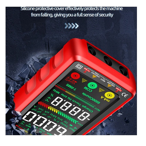 ANENG 682 Rechargeable Digital Multimeter with Large Touch Screen and Anti-Burn Technology (Smart True Digital Multimeter with Rechargeable Battery) image 2