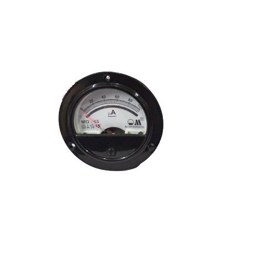 0-100µA DC MO 65 Analog Panel Meter Accuracy 1.5% (Micro Ammeter for Current Measurement Applications) image 1