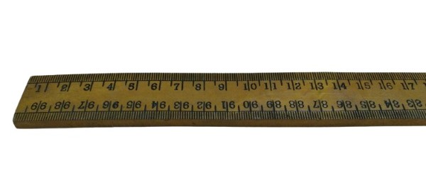 One Meter Wooden Measuring Scale image 1