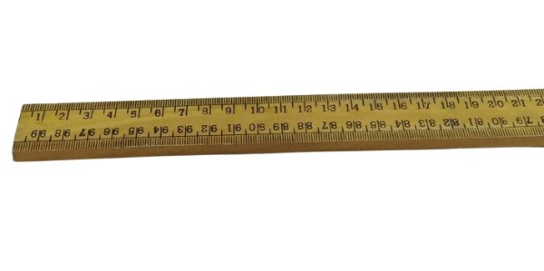 Half Meter Wooden Measuring Scale image 1