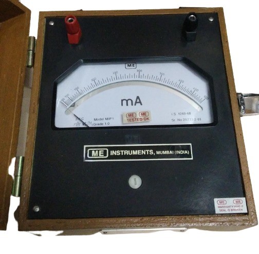 500MA  DC Analog Meter Portable image 1
