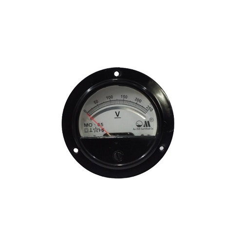 0-250V DC MO 65 Analog Panel Meter Accuracy 1.5% (Voltmeter for DC Voltage Measurement Applications) image 2