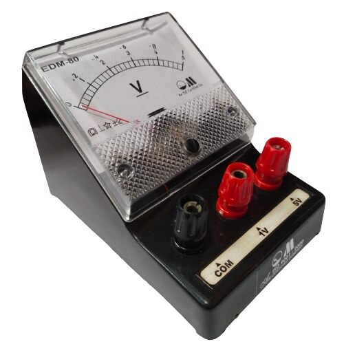1V-5V DC EDM80 Dual Range Analog Panel Meter Accuracy 1.5% (Dual Range Voltmeter for DC Voltage Measurement Applications) image 4